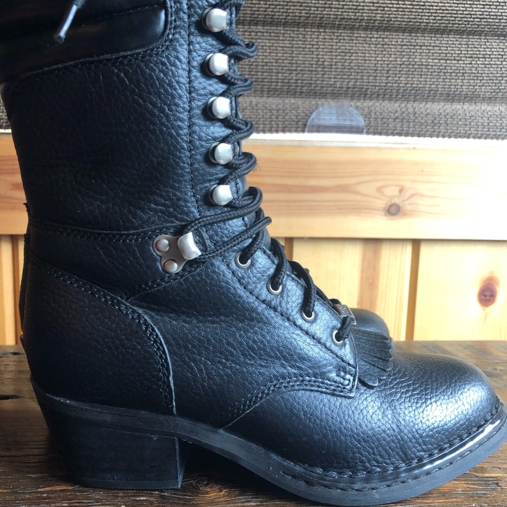 Double H Opanka Lace-up Kiltie Boot